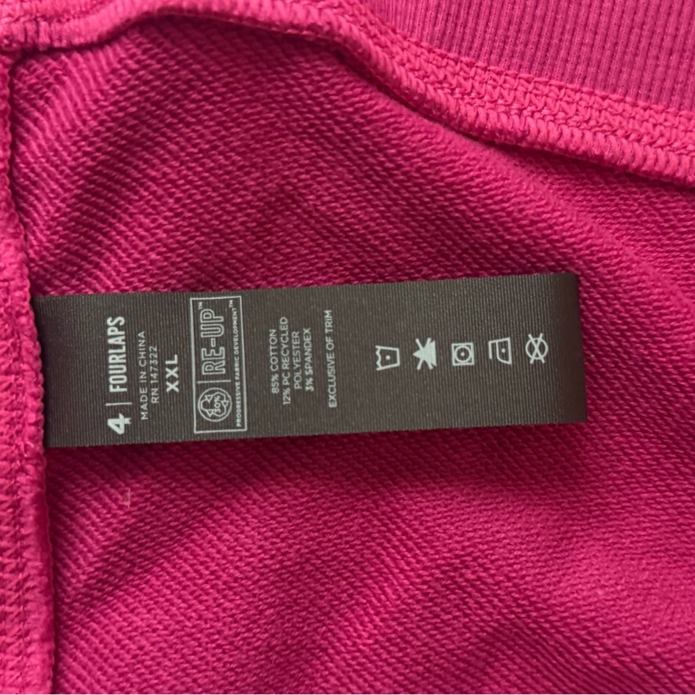 NWT FourLaps Rush Full Zip Hoodie in Festival Fuchsia - XXL - Picture 11 of 11